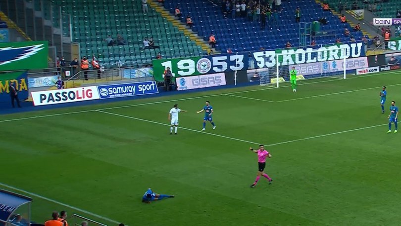 Rize'de fair-play adına muhteşem görüntüler