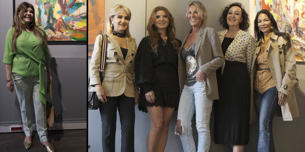 Sanatseverler sergide...