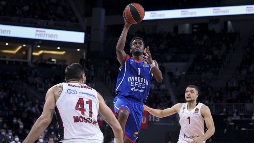 Anadolu Efes: 96- CSKA Moskova: 100 | MAÇ SONUCU