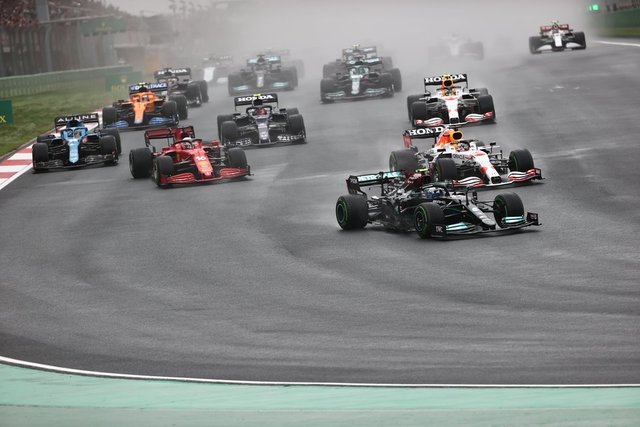 Formula 1 Türkiye Grand Prix'sinden görüntüler!