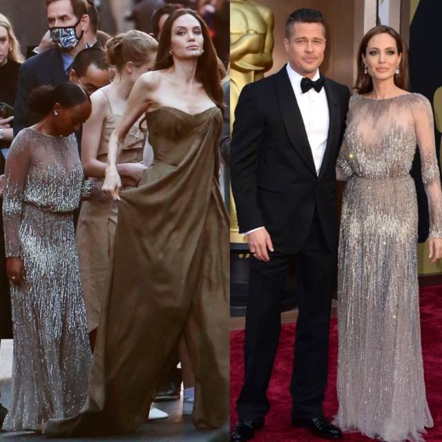 Angelina Jolie, çocuklarıyla Eternals galasında - Magazin haberleri