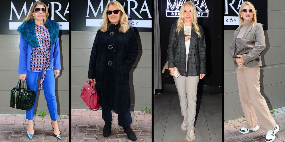 Sosyete kışa 'merhaba' davetinde...