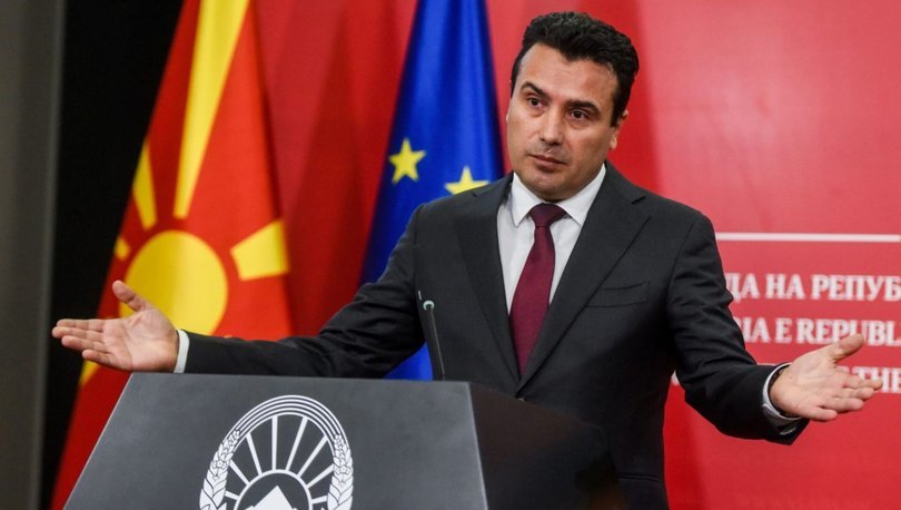 Kuzey Makedonya'da Başbakan Zaev istifasını açıkladı