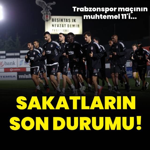 İşte sakatların son durumu!