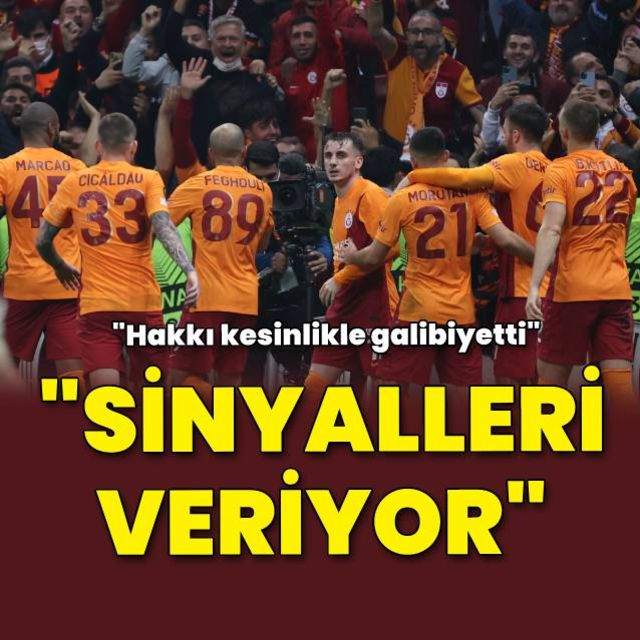 "Sinyalleri veriyor"