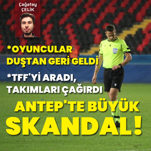 Böyle skandal görülmedi!