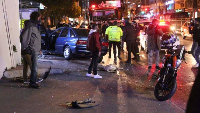 Beşiktaş'taki trafik kazasında 2 kişi yaralandı - HABERLER