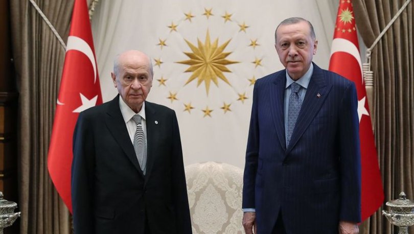 Son dakika: Cumhurbaşkanı Erdoğan ile MHP lideri Bahçeli görüştü