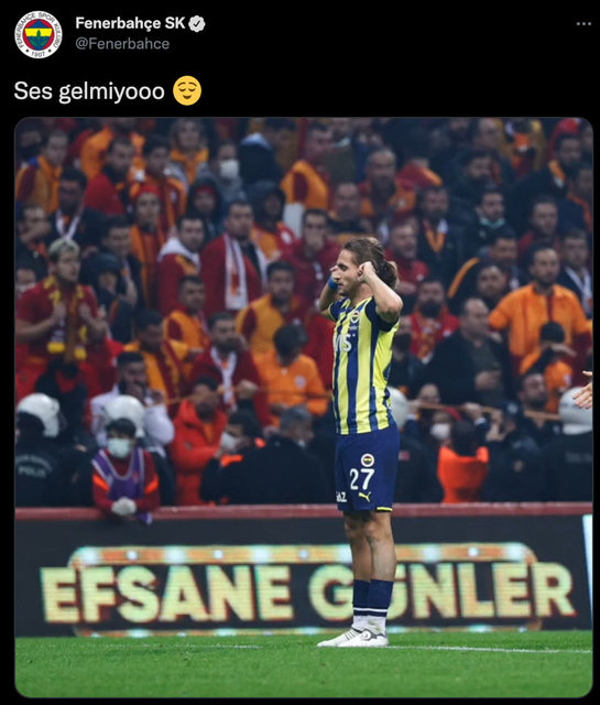 Fenerbahçe'ye 3 puanı Crespo getirdi! Hernan Crespo'dan tebrik!