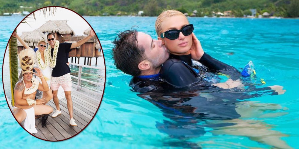 Paris Hilton balayında...