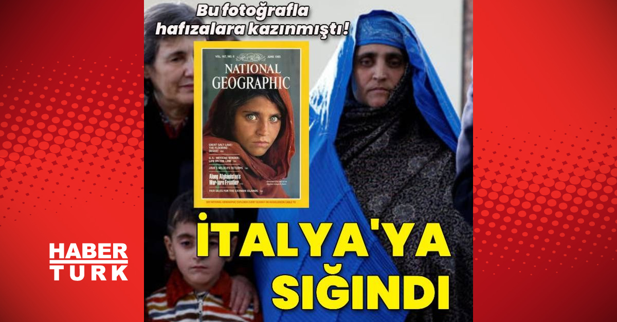 LAST MINUTE: “Ragazza afgana” dagli occhi verdi ricordata con la copertina del National Geographic è fuggita in Italia