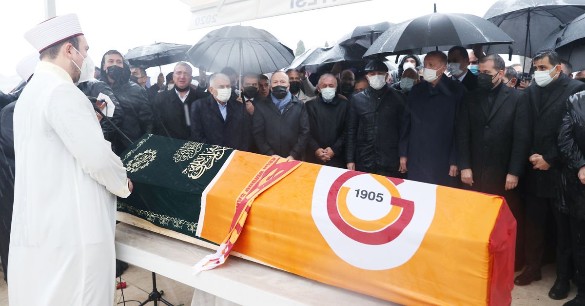 Mustafa Cengiz was bid farewell to his last journey