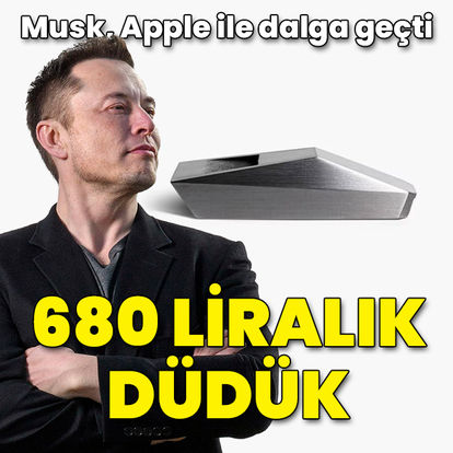 Elon Musk'tan 680 liralık düdük! Apple ile dalga geçti - Haberler