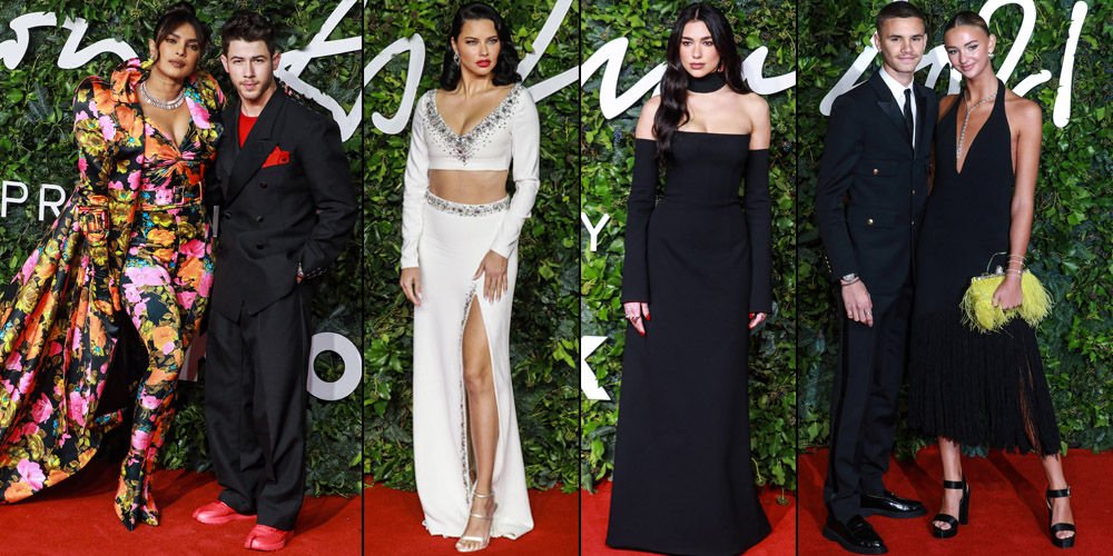 İngiliz Moda Ödülleri'nde şıklık yarışı!