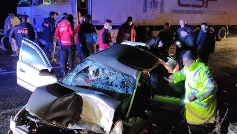 Son dakika | Siirt'te otomobil ile TIR çarpıştı: 1 ölü, 5 yaralı - HABERLER