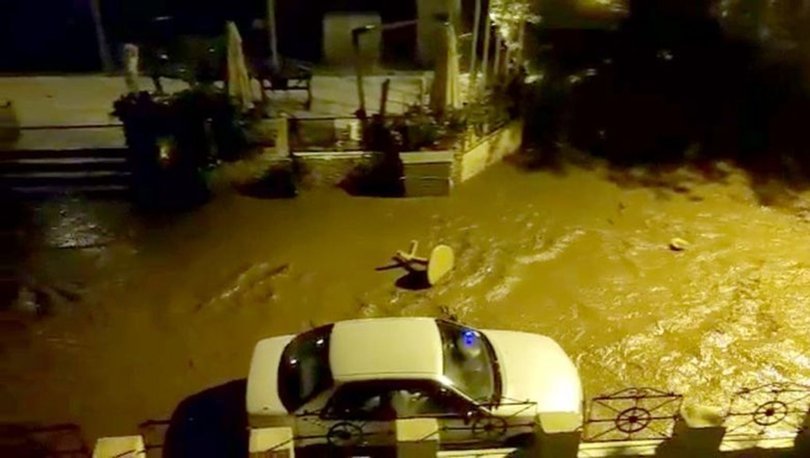 marmaris te sel nedeniyle 2 evi su basti haberler gundem haberleri