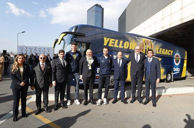 Fenerbahçe otobüsleri teslim aldı