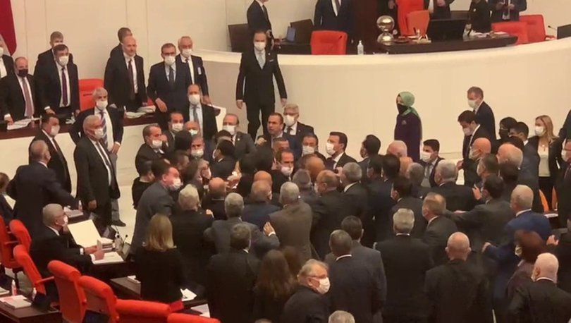 Meclis'te Sezgin Baran Korkmaz fotoğrafı kavgası!