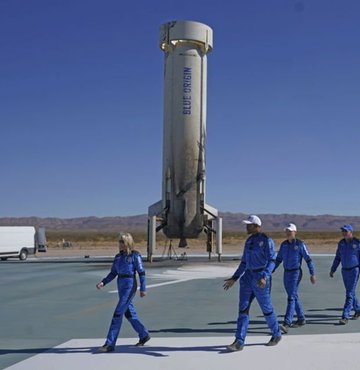 Blue Origin'den uzaya üçüncü turistik uçuş