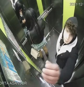 Asansörde tecavüz girişimi! Korkunç ayrıntı!