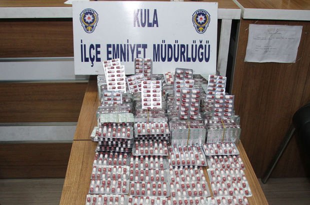 Manisa'da binlerce adet sentetik uyuşturucu hap ele geçirildi