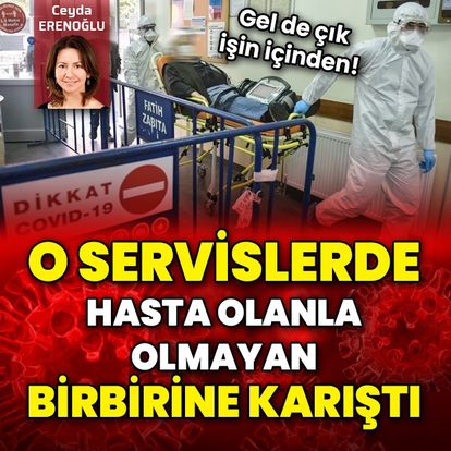 Acil servislerde hasta izolasyonu konusunda sistemden kaynaklı ye