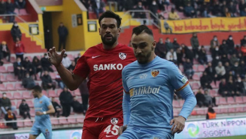 kayserispor 0 gaziantep fk 0 mac sonucu