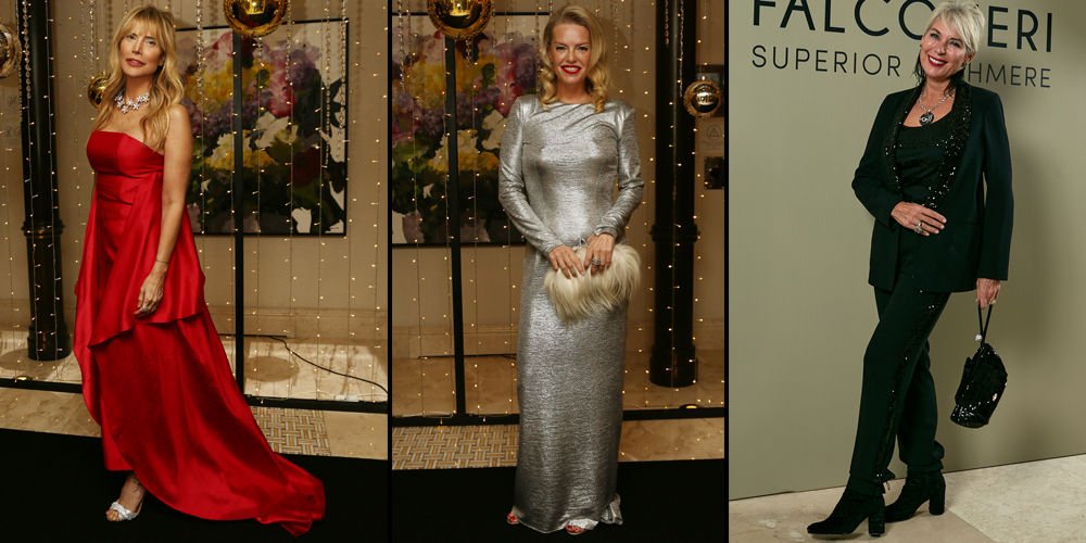 Sosyete gala gecesinde...