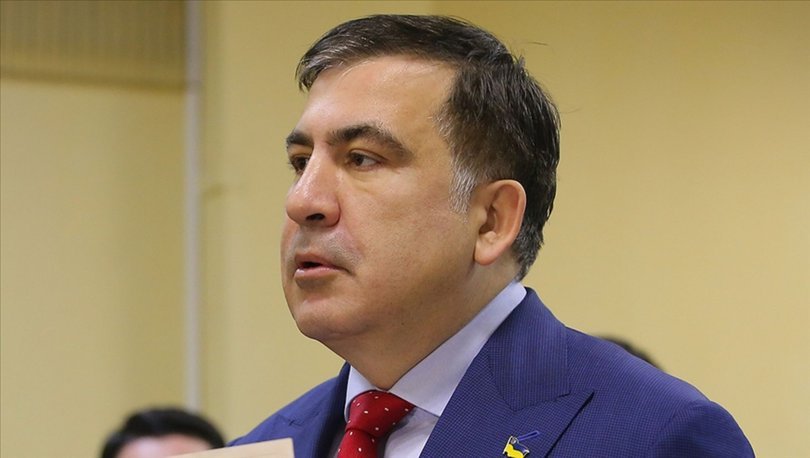 Gürcistan'da tutuklu Saakaşvili'ye destek gösterisi