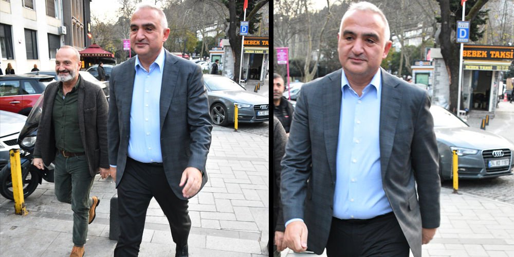 Bakan Ersoy, Bebek'te...