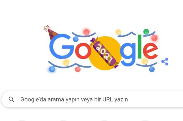 Google 2022 yılbaşı için Doodle yayınladı!