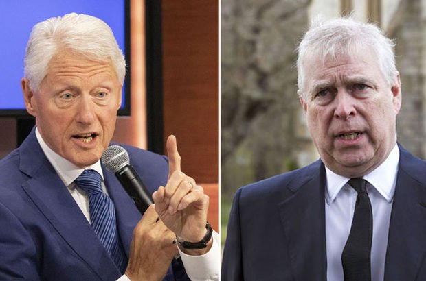Bill Clinton ve Prens Andrew'a kötü haber
