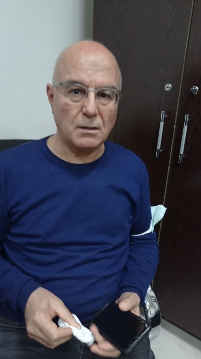 Saldırıya uğrayan Dr. Hüseyin Kara