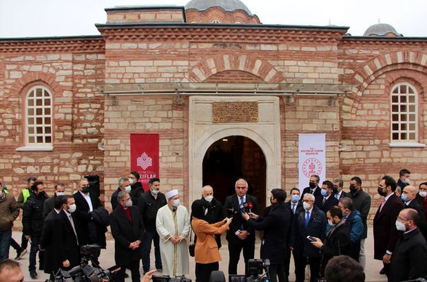 Bakan Ersoy, Fethiye Camii'ni ibadete açtı