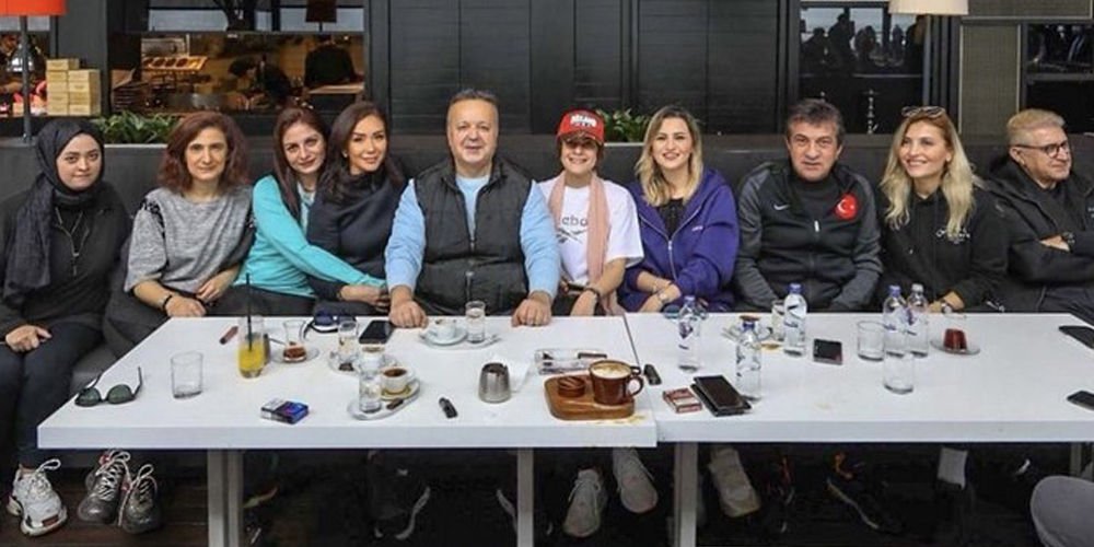 İş insanlarından sağlıklı etkinlik!