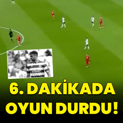 Beşiktaş - Gaziantep maçında Ahmet Çalık anması! Maç Ahmet Çalık için durdu - Spor Haberleri