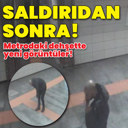 Metroda iki kadına saldıran saldırganla ilgili flaş gelişme! Yeni görüntüleri ortaya çıktı