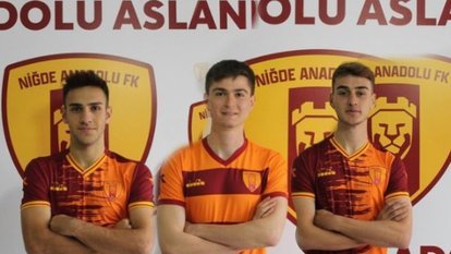 Galatasaray'da üç genç kiralandı