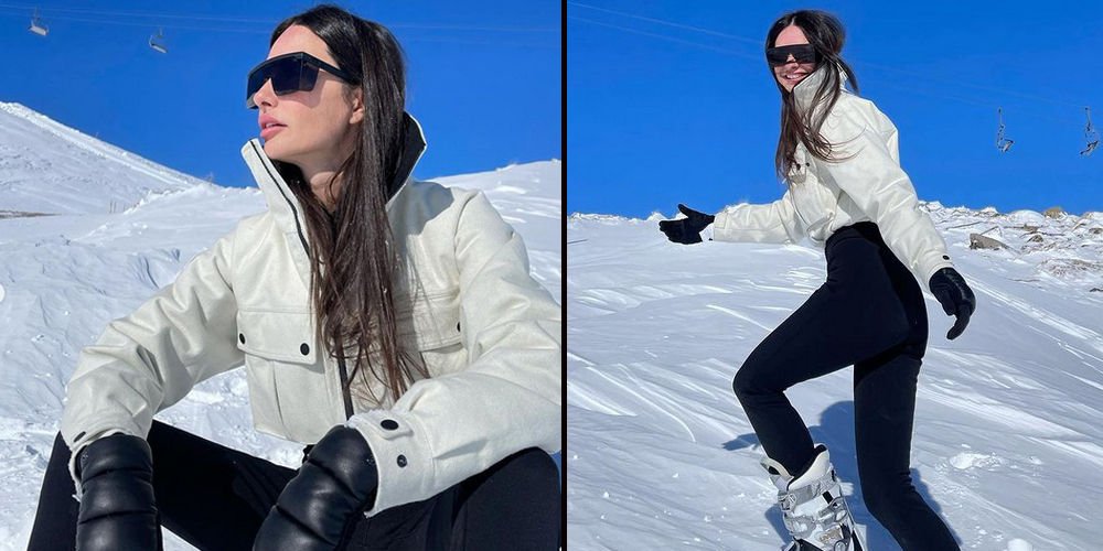 Özilhan'ın kayak stili...