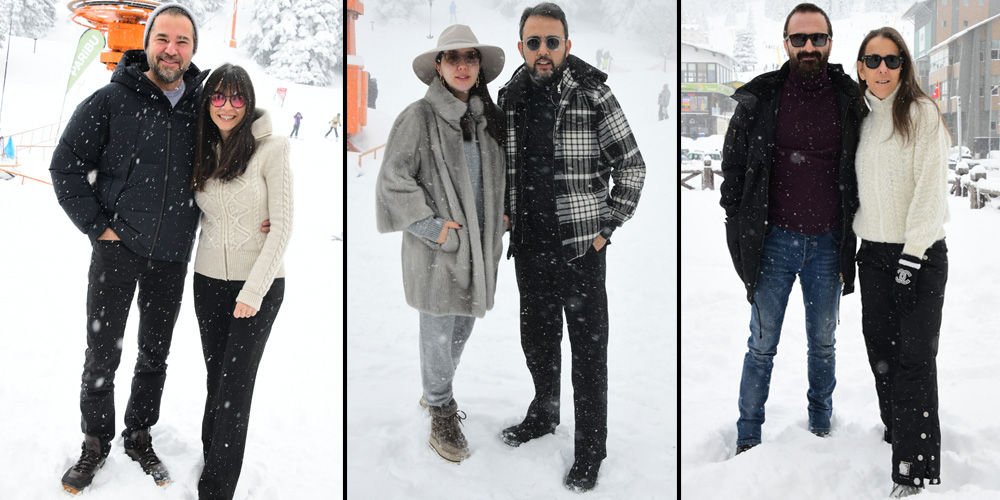 Uludağ tatilcileri...