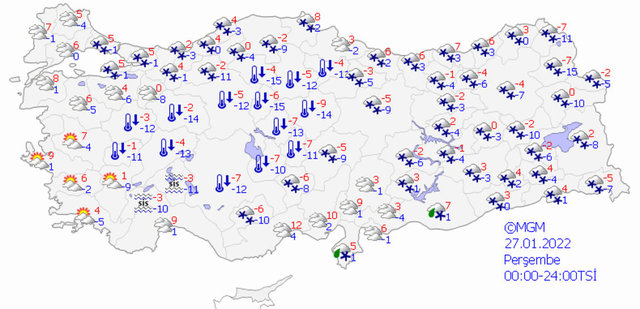 İstanbul hava durumu son dakika | Meteoroloji haritayı paylaştı! DEK'ler en çok bu ilçeleri vuracak... İstanbul kar yağışı ne kadar sürecek, ne zaman bitecek? (26, 27, 28 Ocak hava durumu haberleri)