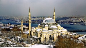Karlar altında İstanbul