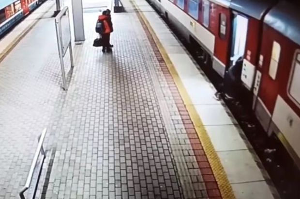 Trene binmeye çalışırken düşen kadına para cezası