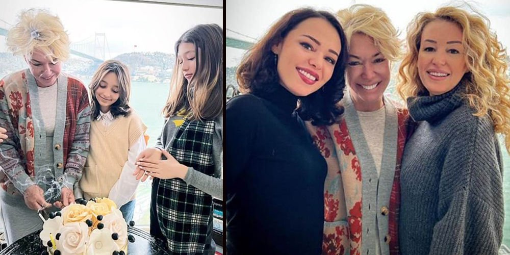 Yeni yaşa ailece kutlama...