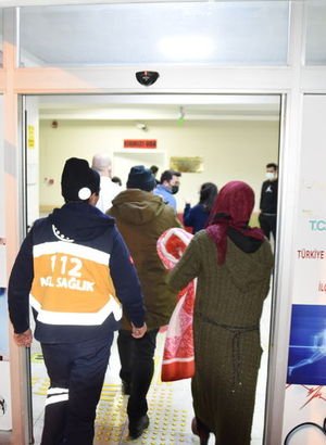 Üzerine kaynar su dökülen çocuk için seferberlik