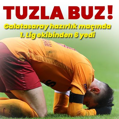 Galatasaray'a Tuzla şoku!