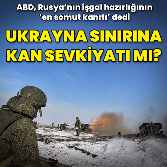 Rusya, Ukrayna sınırına kan sevkiyatına mı başladı?