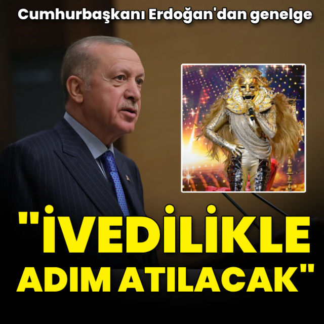 Cumhurbaşkanı Erdoğan'dan genelge