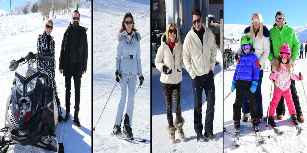 Uludağ'da tatil eğlencesi...