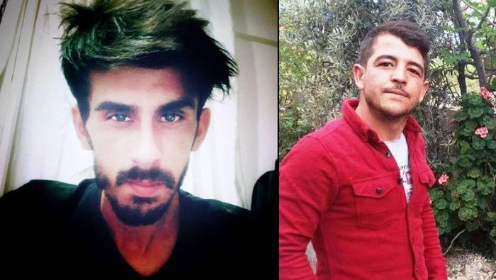 Korkunç kazada hayatını kaybeden Ahmet Özkan Avcı (solda) ile yaralı sürücü Muhammet Madenci